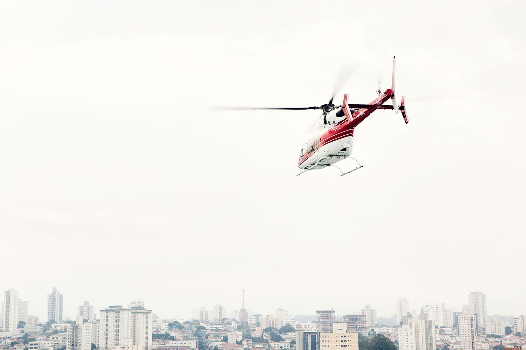 Story on helicopter commuting in São Paulo, Brazil for Icon magazine