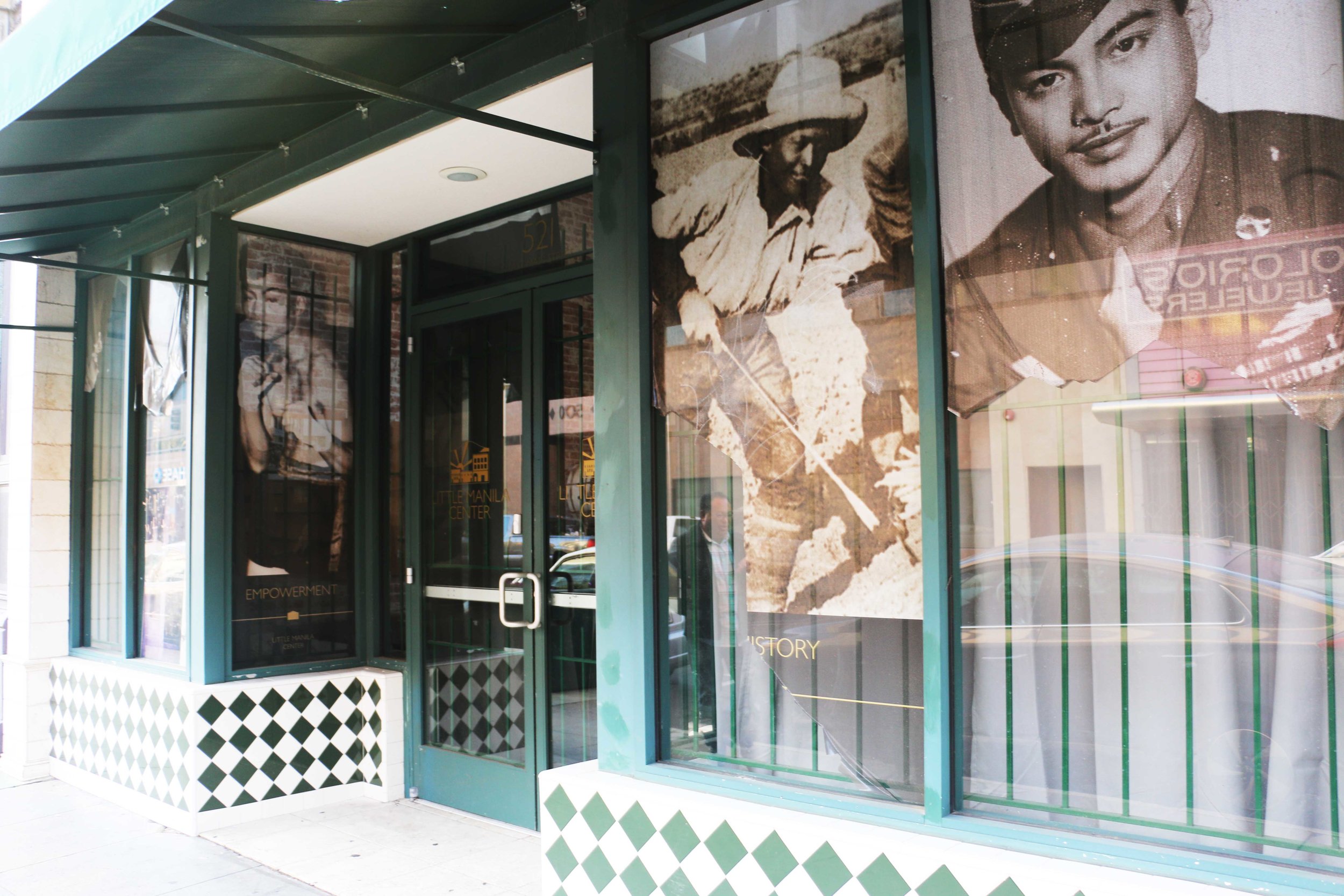 The Little Manila Center in Stockton, California. Photo by Patrick Epino.