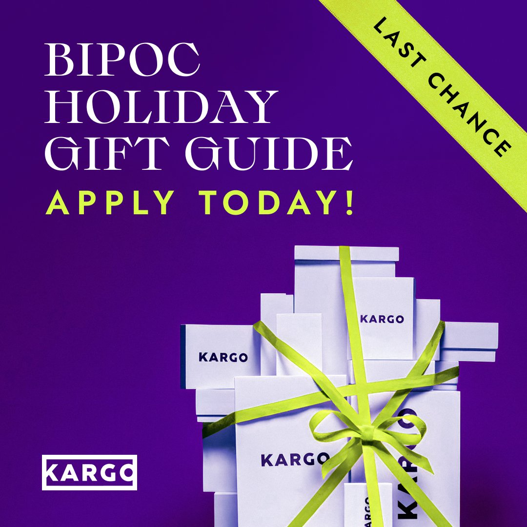 If you&rsquo;re a BIPOC-owned business or a fan of one, now&rsquo;s the last chance to be included in our annual gift guide. In the past three years our guide has generated over $135,000 in sales. Get the full scoop and submit your application at the