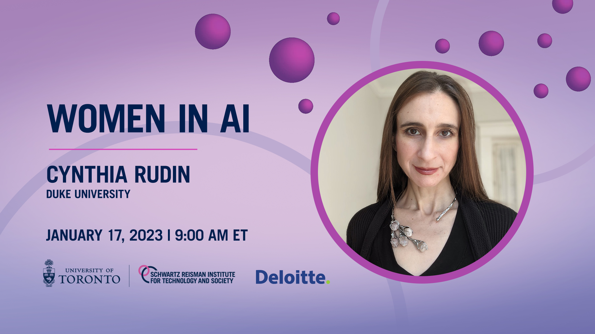 Women in AI: Cynthia Rudin, Duke University