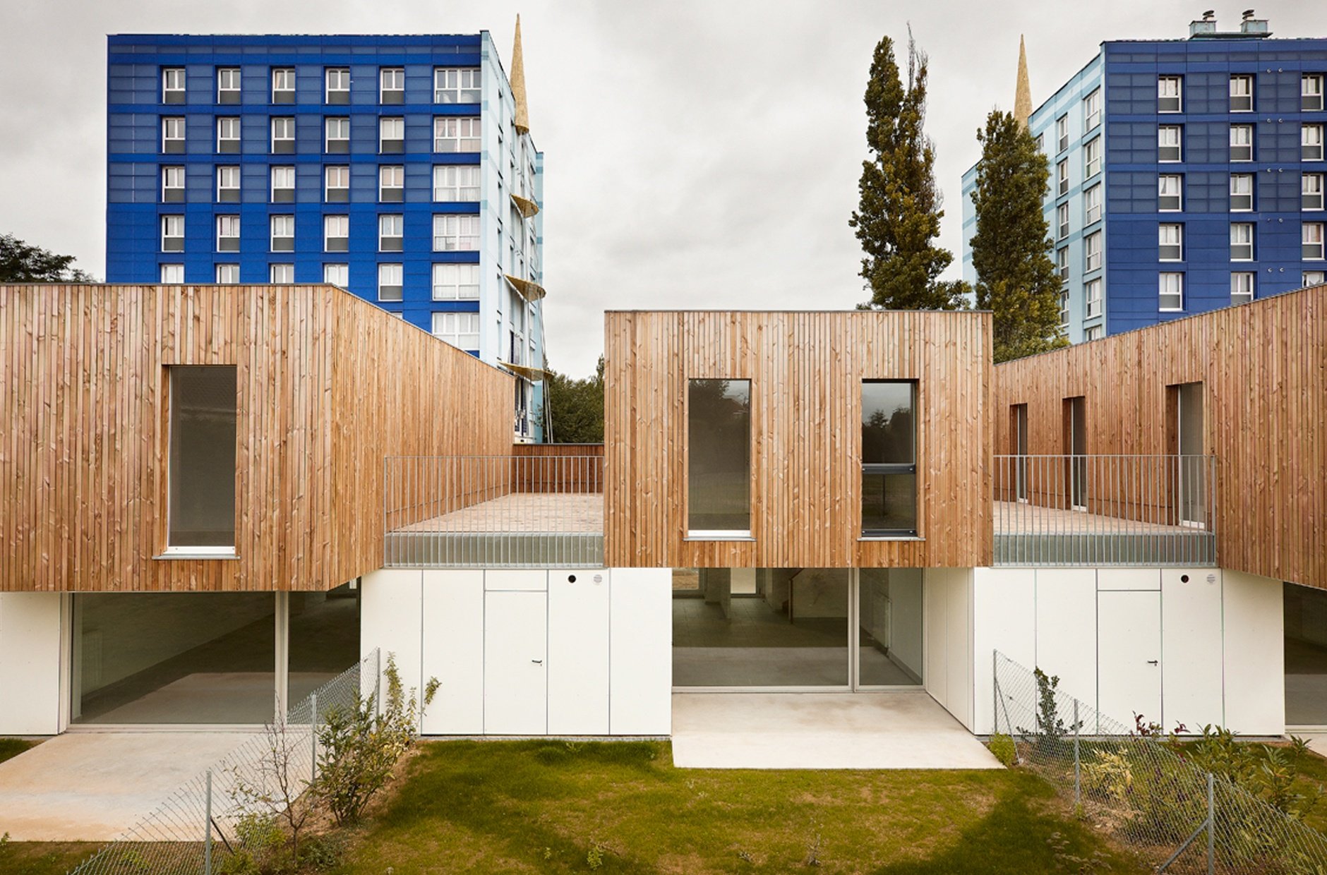 Neuf maisons à Lens