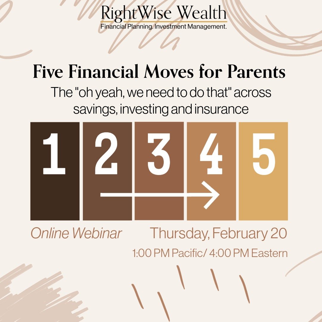 Becoming a parent means rethinking your cash cushion, investment goals, insurance, and more.

Join us for Five Financial Moves for Parents, where we&rsquo;ll break down the key steps to keeping your finances strong as your family grows. Whether you'r