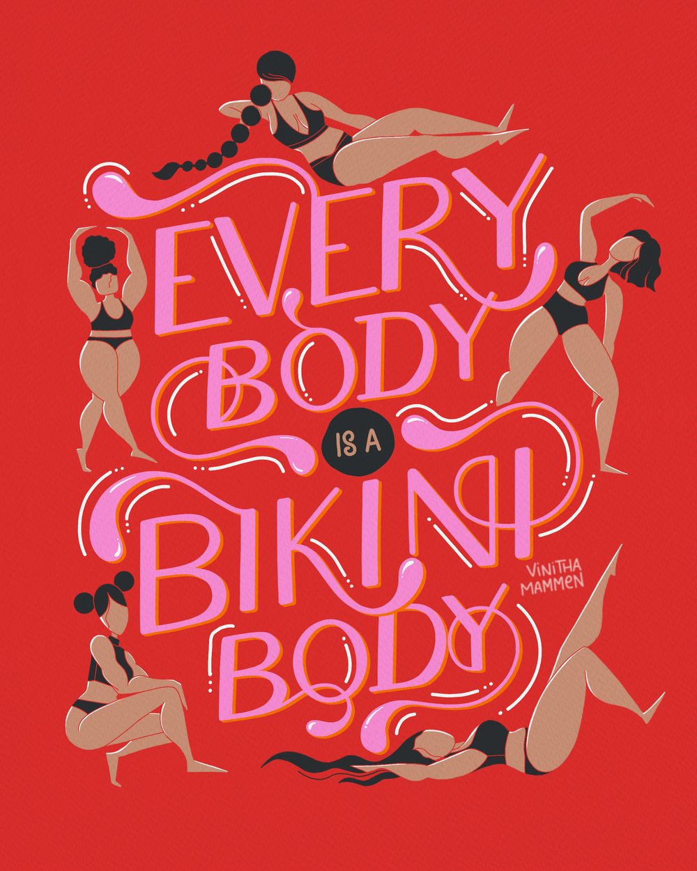 Typography lettering artist