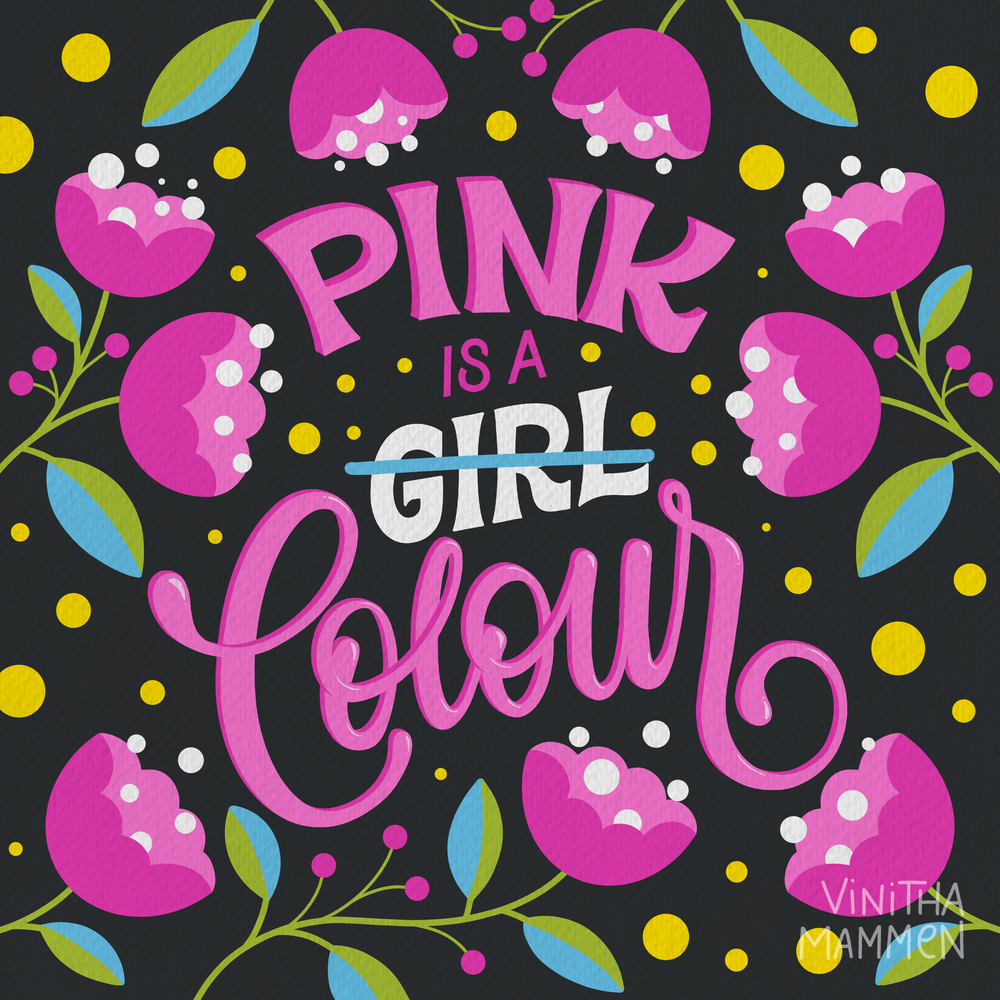 International Women's Day typography